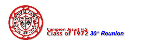 Class of 1972 30th Reunion